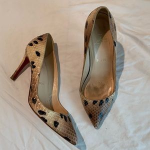 Christian Louboutin Animal Print Pumps